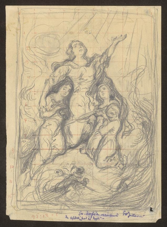 Święta Zofia z córkami