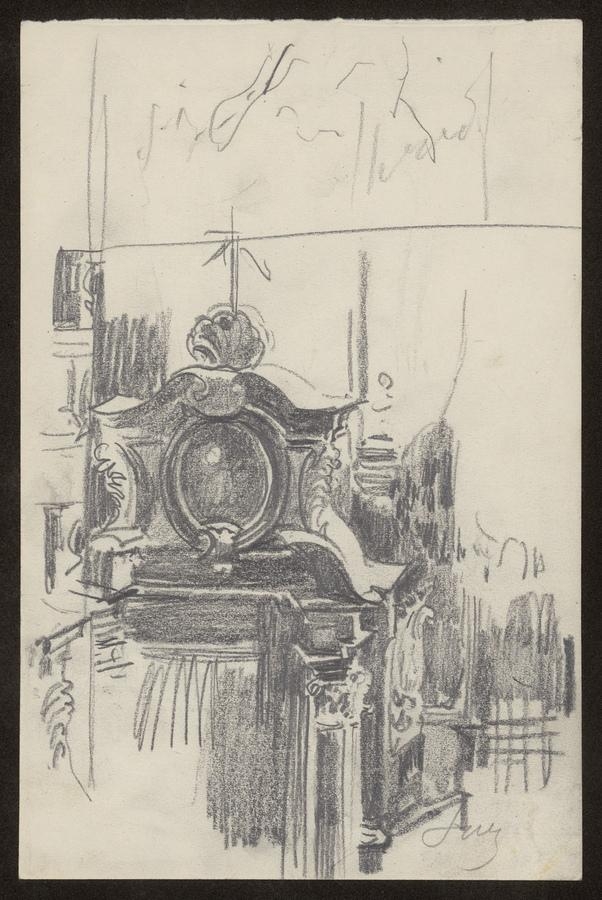 Szczegół ołtarza barokowego