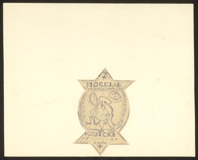 Etykietka nalewka Moschak