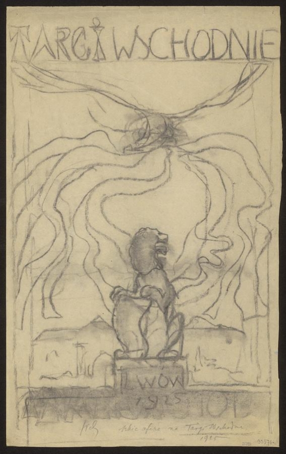 Targi Wschodnie (szkic do afisza)