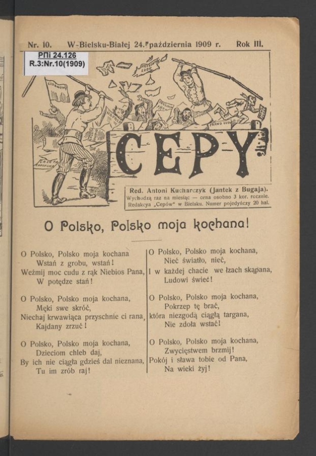Cepy. Rok 3, 1909, numer 10
