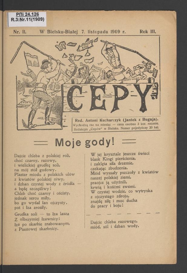 Cepy. Rok 3, 1909, numer 11