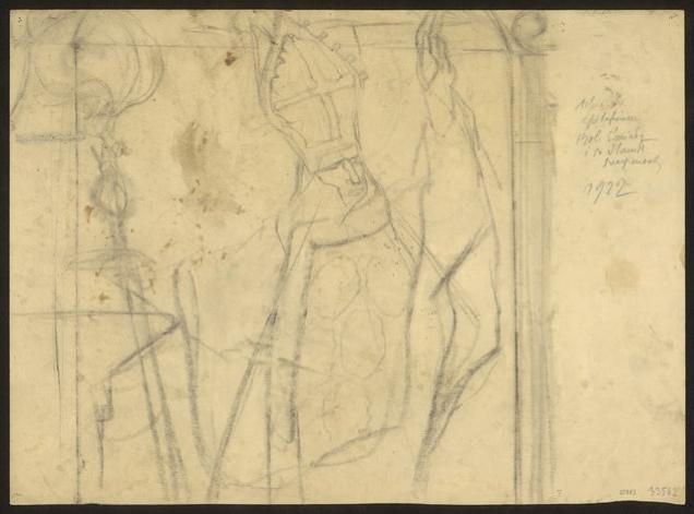 Szkic do epitafium Bolesława Śmiałego